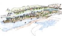 A new revised multimillion pound plan to develop land at South Quay in Hayle was announced